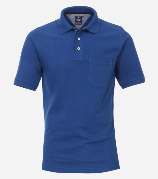 Redmond - Polo Shirt in rot, gelb, blau, hellblau, grün und pink - Farbe - Blau - Größe - S