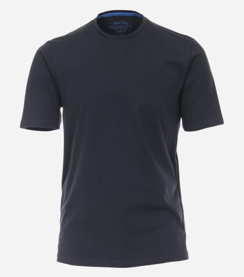 Redmond - T-Shirt Rundhals verfügbar in 9 verschiedenen Farben - Farbe - dunkelblau - Größe - M