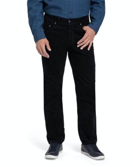 Pioneer – Rando Cordhose in 5-pocket Jeansform Farbe blue depths (dunkelblau) – Farbe – Blau – Jeansgrößen – 32W/30L